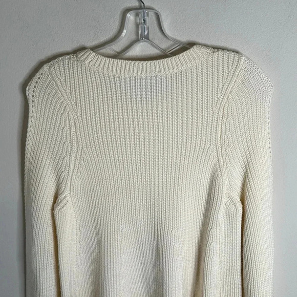 Jason Wu Grey Label Cream Wool Knit Sweater Size Small - Picture 6 of 8